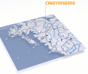3d view of Chagyŏng-dong