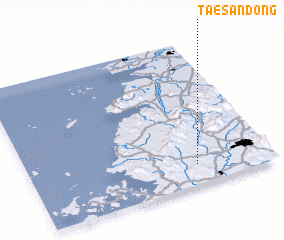 3d view of Taesan-dong