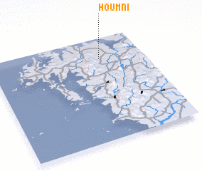 3d view of Hoŭm-ni