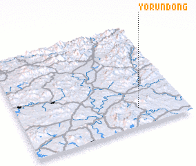 3d view of Yŏrŭn-dong