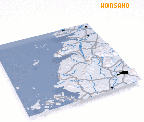 3d view of Wŏnsaho