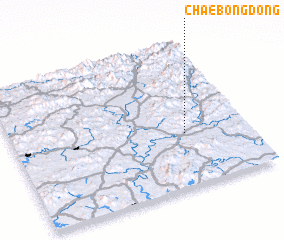 3d view of Chaebong-dong