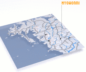 3d view of Myowŏn-ni