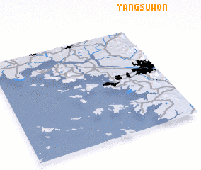 3d view of Yangsuwŏn