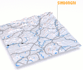 3d view of Simdong-ni