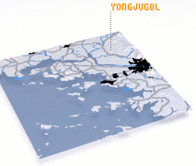 3d view of Yongju-gol