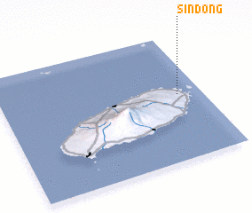 3d view of Sin-dong
