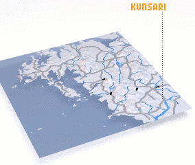 3d view of Kunsa-ri
