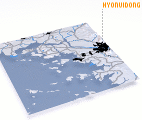 3d view of Hyŏnŭi-dong