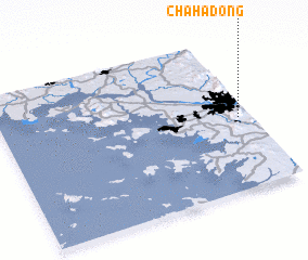 3d view of Chaha-dong