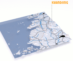 3d view of Kwan-dong