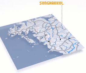 3d view of Songhak-kol