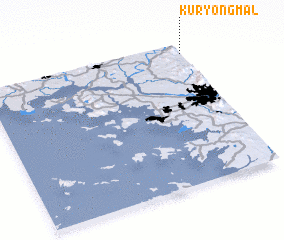 3d view of Kuryong-mal