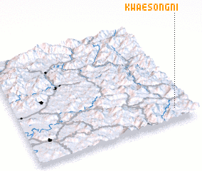 3d view of Kwaesong-ni