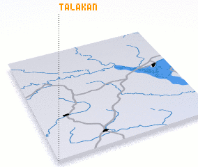 3d view of Talakan