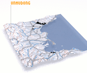 3d view of Unmu-dong