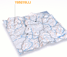 3d view of Yongyŏl-li