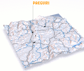 3d view of Paegŭi-ri