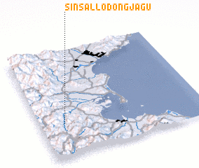 3d view of Sinsal-lodongjagu