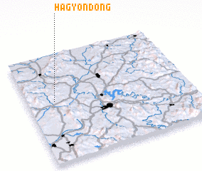 3d view of Hagyŏn-dong