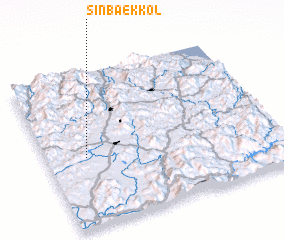 3d view of Sinbaek-kol