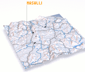 3d view of Masal-li