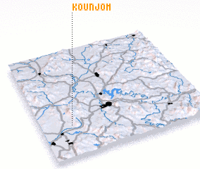 3d view of Kŏŭnjŏm