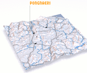 3d view of Pongnae-ri