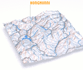 3d view of Hongmun-ni