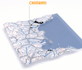 3d view of Chunam-ni