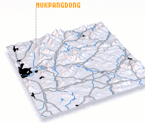 3d view of Mukpang-dong