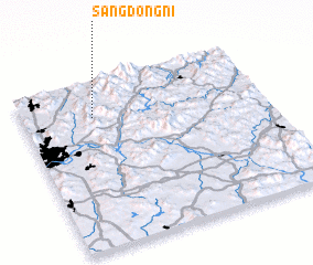 3d view of Sangdong-ni