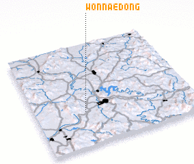 3d view of Wŏnnae-dong