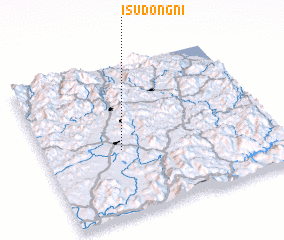 3d view of Isudŏng-ni