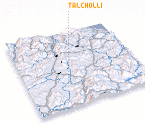 3d view of Talchŏl-li