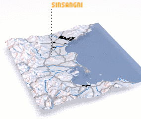 3d view of Sinsang-ni