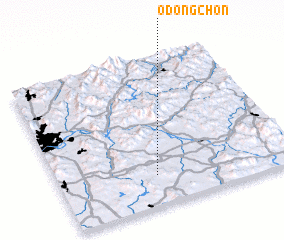 3d view of Odong-ch\