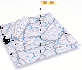 3d view of Simi-kkol