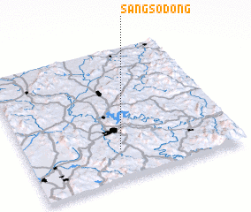 3d view of Sangso-dong