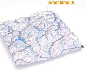 3d view of Yŏnggwang-ŭp