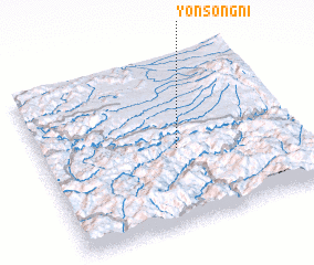 3d view of Yŏnsong-ni