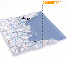 3d view of Changhyŏn-ni