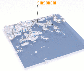 3d view of Sinsŏng-ni