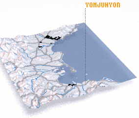 3d view of Yŏmjuhyŏn