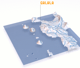 3d view of Galala