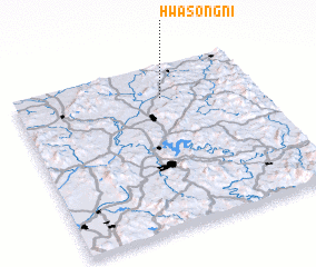 3d view of Hwasŏng-ni