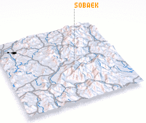 3d view of Sŏbaek