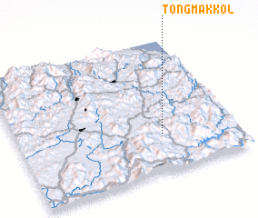 3d view of Tongmak-kol