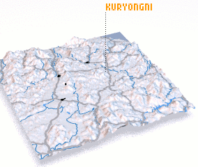 3d view of Kuryong-ni