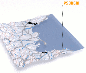 3d view of Ipsŏng-ni